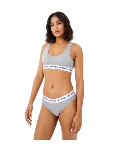 Lot De 2  Brassières Dibsdall Femme Gris Chiné Jack Wills