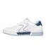Mens Padel Leather Court Trainers White Blue Skechers-2