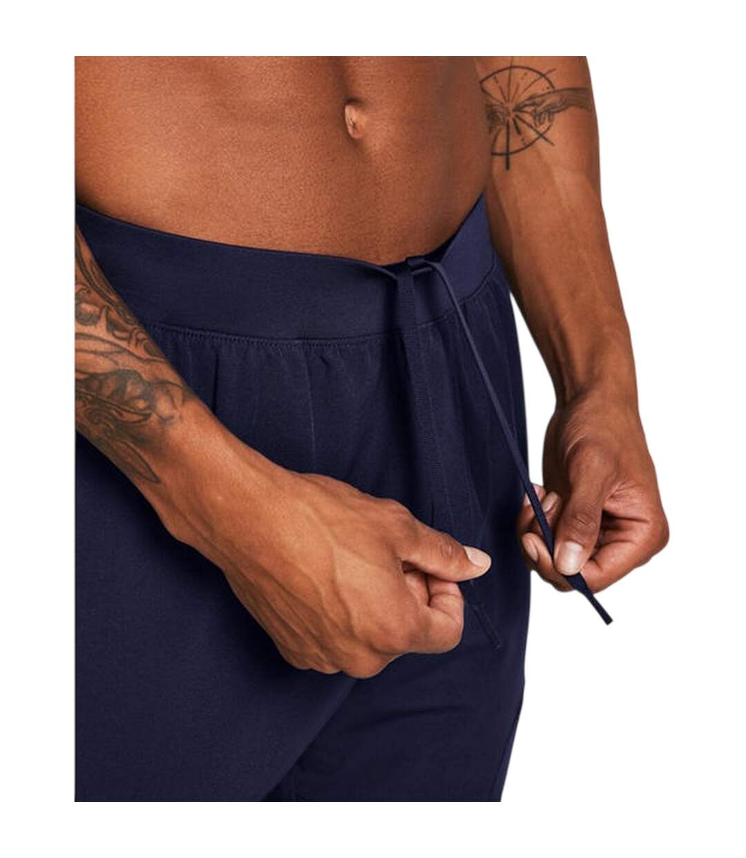 Mens Unstoppable Slim Tracksuit Bottoms Blue Under Armour-4