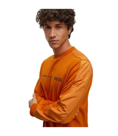 Sweat Stadler Homme Orange Boss