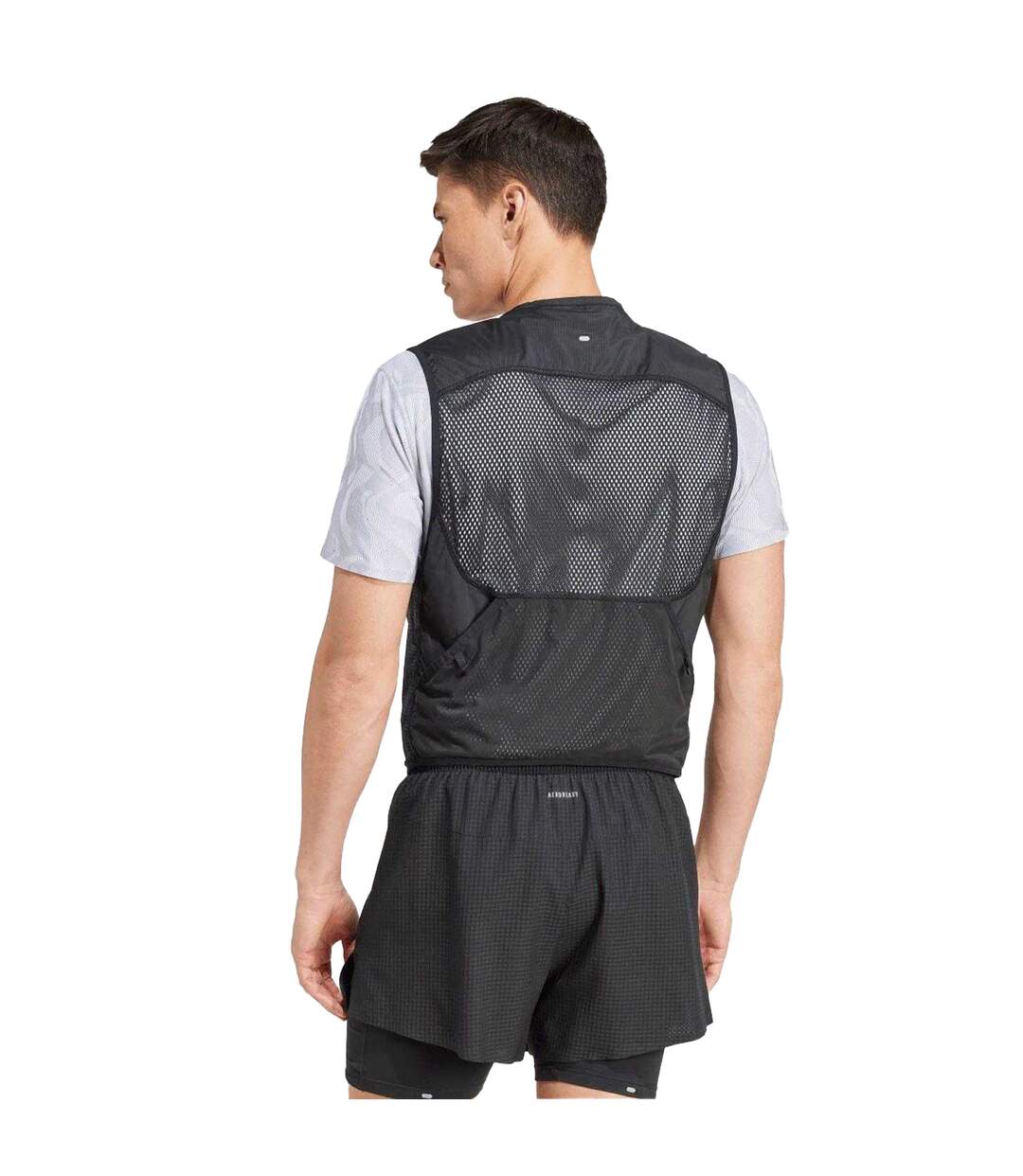 Mens Ultimate Pocket Gilet Black Adidas-3