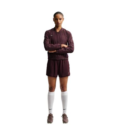 Short Academy Femme Bordeaux Nike