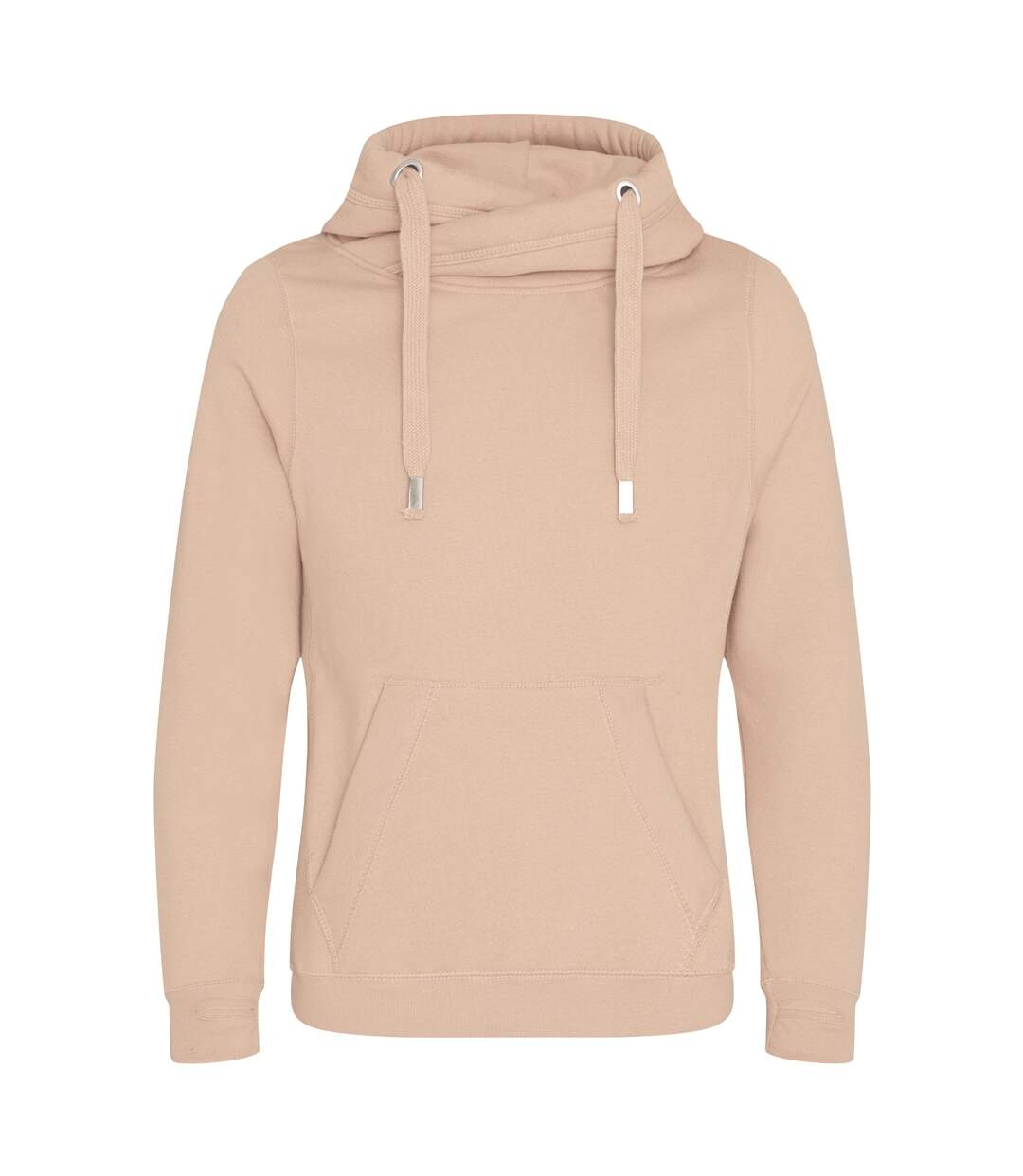 Sweat à capuche homme beige Awdis-1