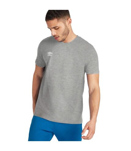 Umbro Mens Club Leisure T-Shirt (Light Grey Marl) - UTUO272