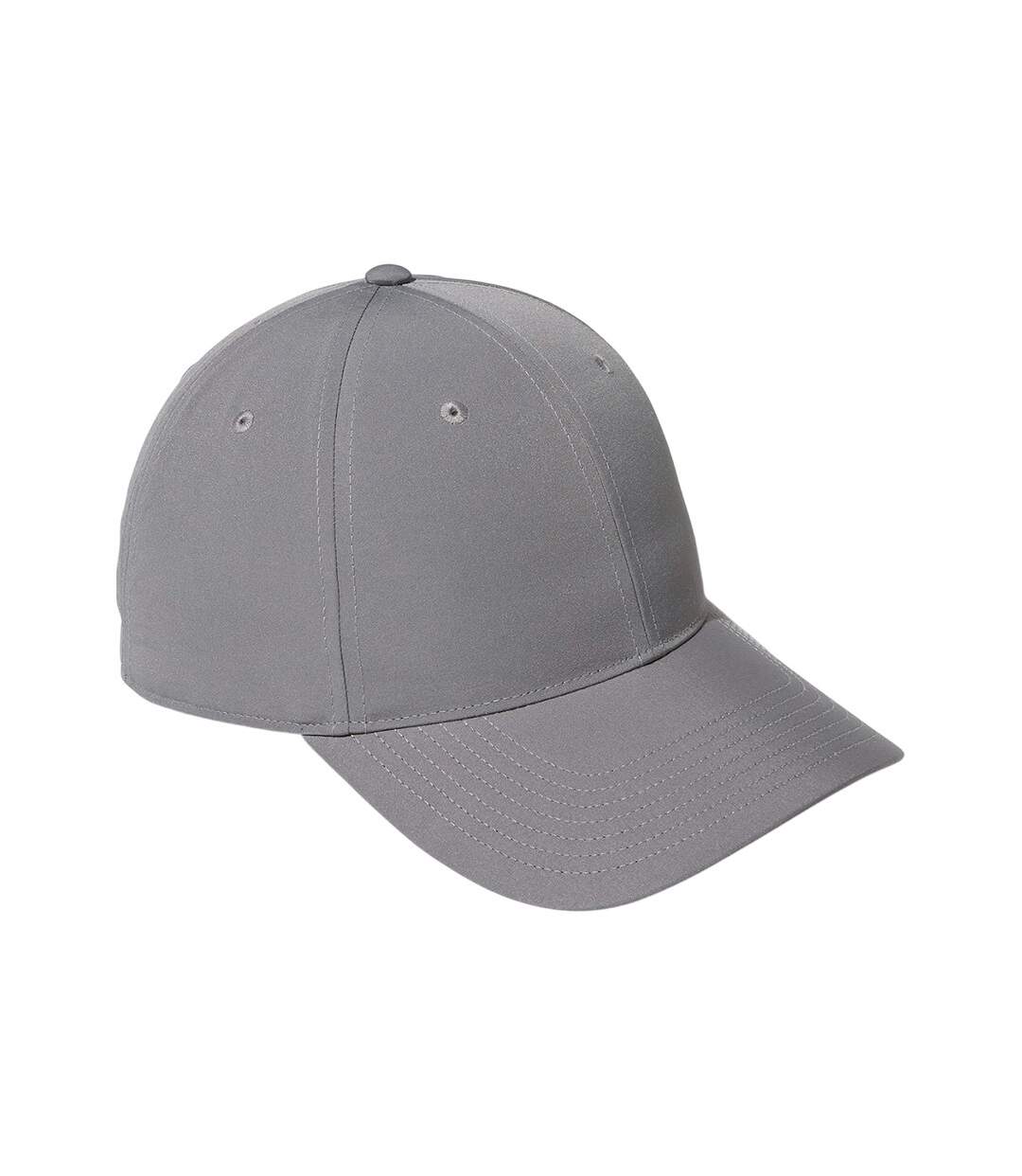 Casquette De Baseball Motif/style 6 Panneaux Gris Adidas-1