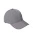 Casquette De Baseball Motif/style 6 Panneaux Gris Adidas-1