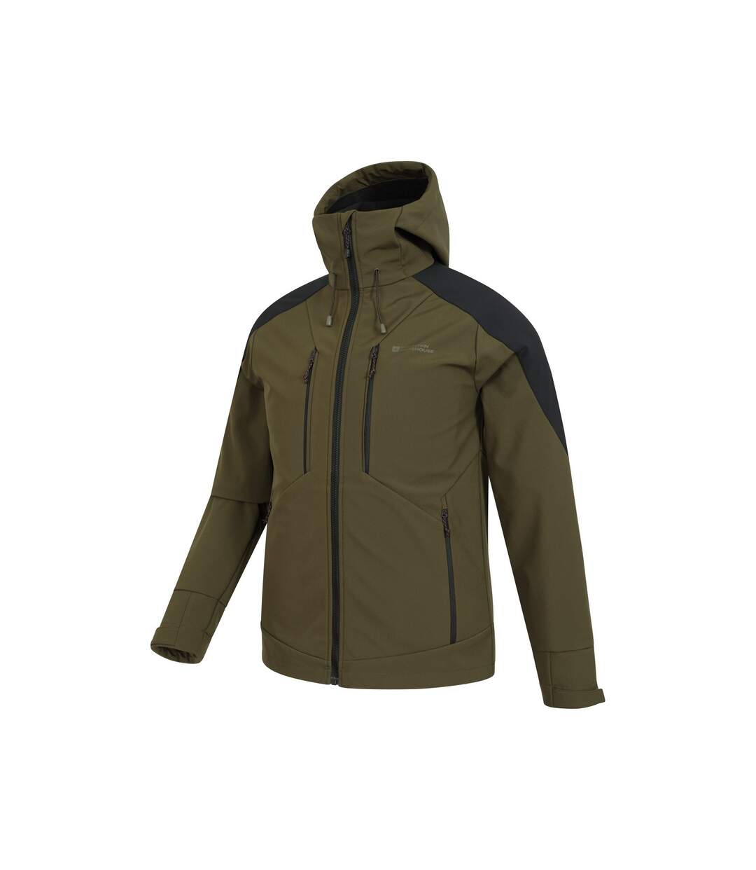 Veste softshell radius homme vert kaki Mountain Warehouse