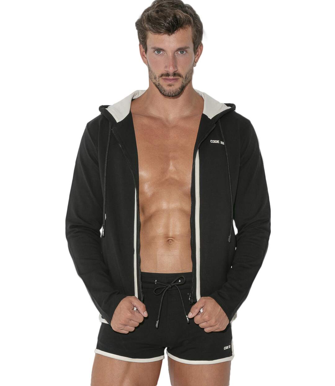 Veste de sport zippée à capuche Focus Code22-3