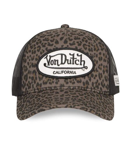 Casquette baseball avec filet et imprimé Peau de bête Vondutch