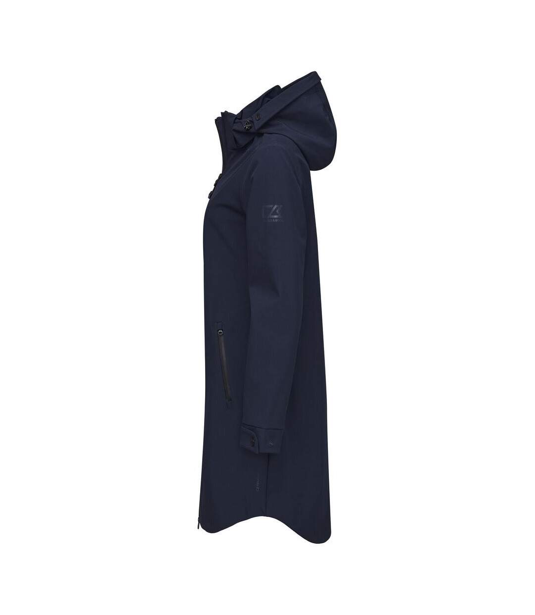 Womens/ladies Wedderburn Waterproof Jacket Dark Navy Cutter & Buck-3