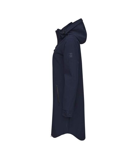 Womens/ladies Wedderburn Waterproof Jacket Dark Navy Cutter & Buck