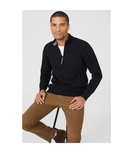 Pull homme noir Maine