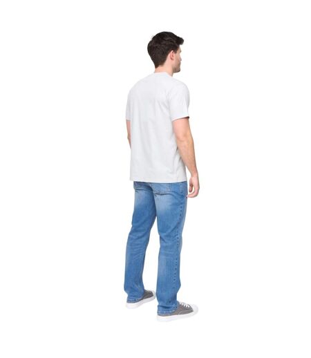 Mens Trentflax T-shirt Light Blue Duck And Cover