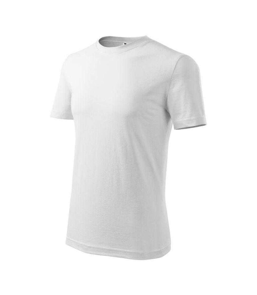 T-shirt Classic New Homme Blanc Malfini-3