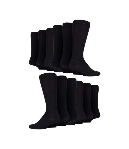 12 Pair Mens Colourful Cotton Striped Patterned Dress Socks