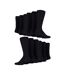 12 Pair Mens Colourful Cotton Striped Patterned Dress Socks-1