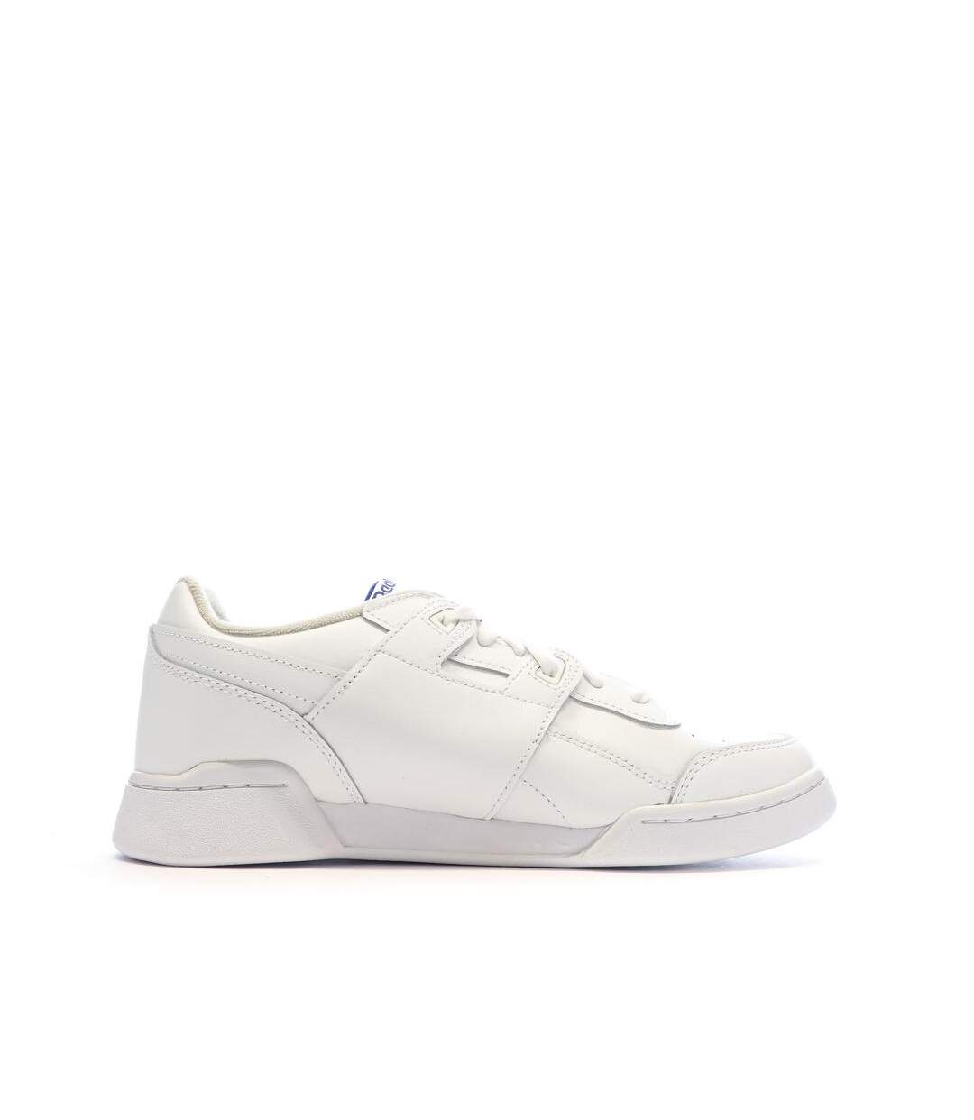 Baskets blanches homme reebok workout-2