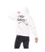 Sweat À Capuche Skate Homme Blanc Orange Off White-3
