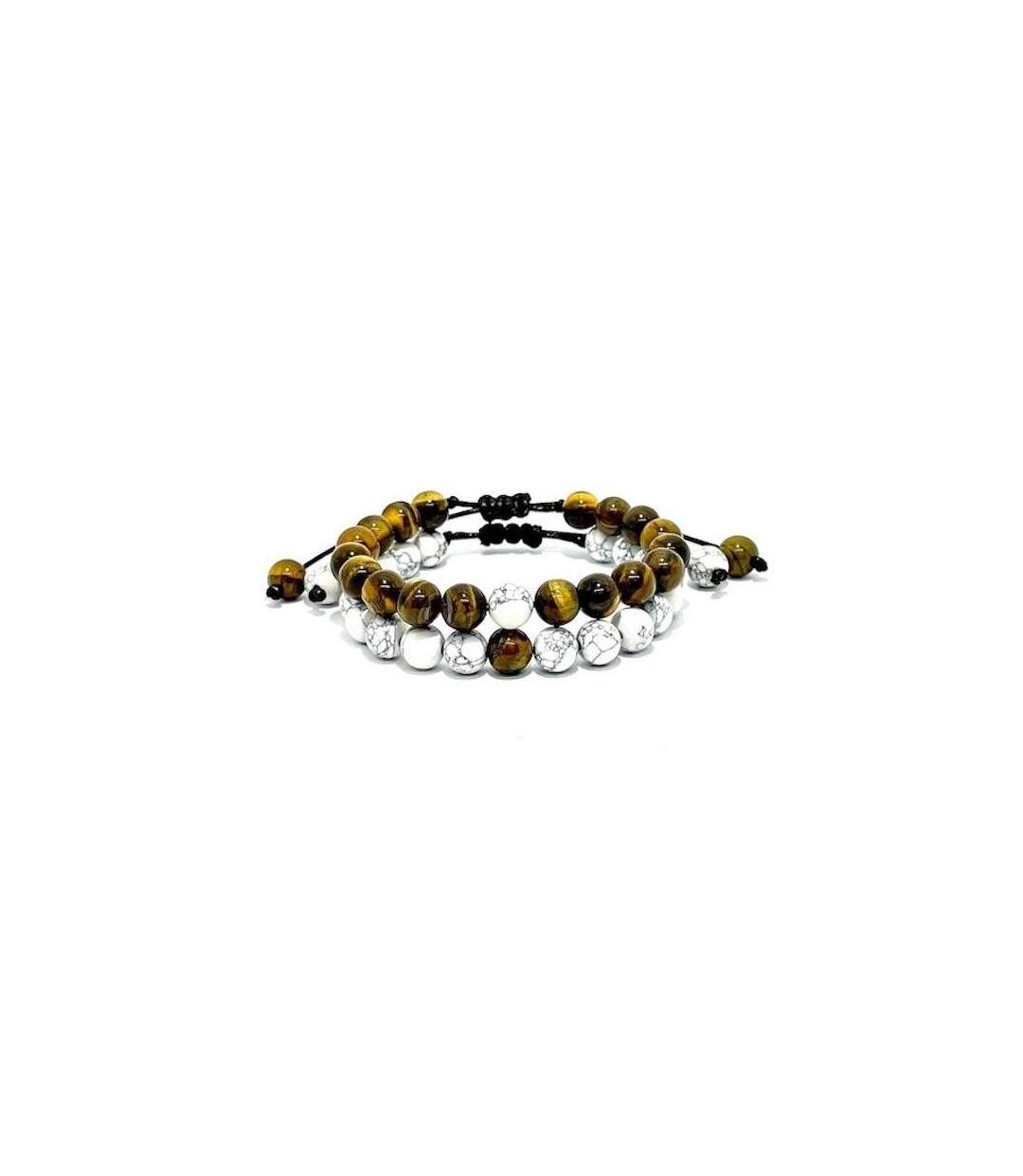 Bracelet distance en oeil de tigre-1