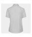 Russell Collection Womens/Ladies Short Sleeve Pure Cotton Easy Care Poplin Shirt (White) - UTRW3263