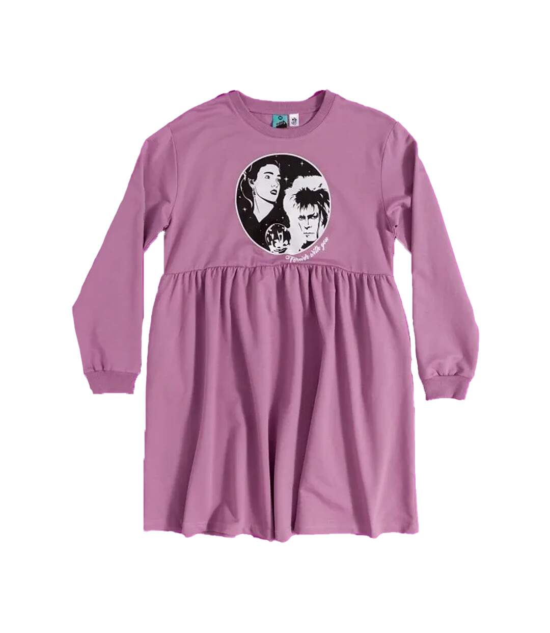 Robe Forever With You Femme Violet Clair Labyrinth-1