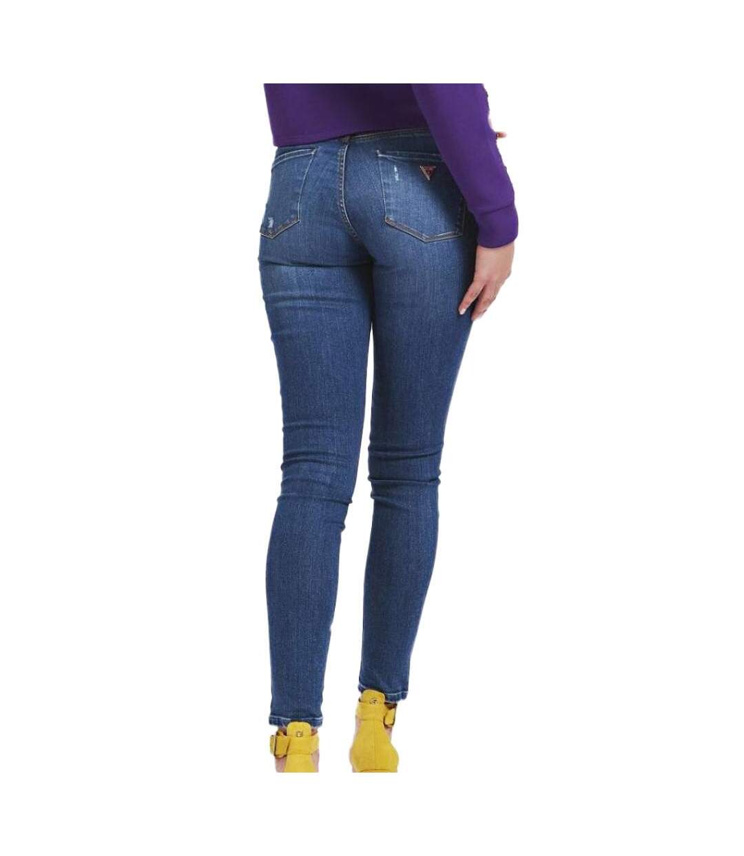 Jean Ultra Skinny Bleu femme Guess Shed - 24-2