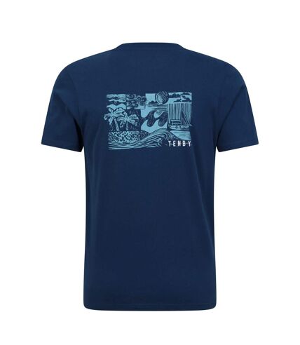 T-shirt tenby homme bleu marine Mountain Warehouse