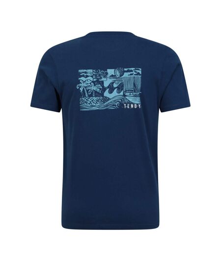 T-shirt tenby homme bleu marine Mountain Warehouse