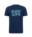 T-shirt tenby homme bleu marine Mountain Warehouse