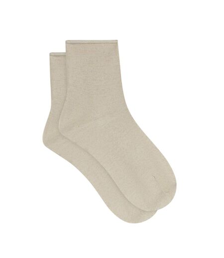 Lot de 2 paires de mi-chaussettes coton Mode