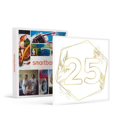 Noces d'argent : joyeux 25e anniversaire de mariage ! - SMARTBOX - Coffret Cadeau Multi-thèmes