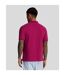 Polo Uni Homme Bordeaux Lyle & Scott-3