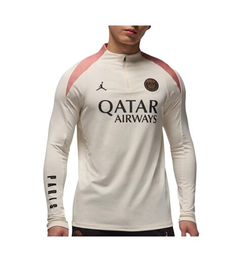 PSG sweat training ecru homme nike jordan 24/25 - l