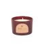 Coffret 4 Bougies Parfumées Élements 8cm Beige-3
