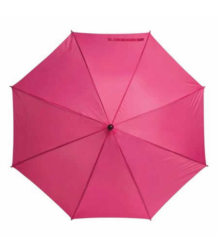 Parapluie Droit Motif/style Poignée En Bois Tango 89 Cm X 103 Cm Rose Foncé L-Merch