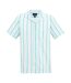 Mens Hadlin Shirt White Nordic Blue Regatta-2