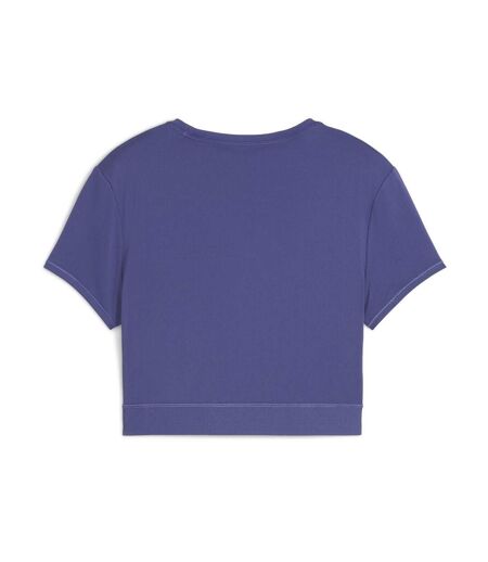 T-Shirt bleu femme puma strong