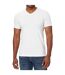 Mens Cotton Extra-slim T-shirt Pure White Guess-1