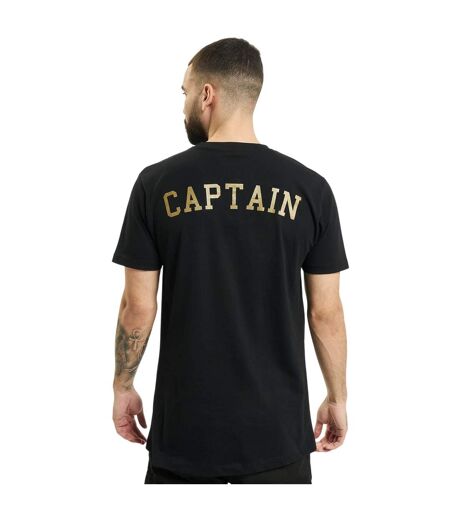 T-shirt Captain Homme Noir Mister Tee