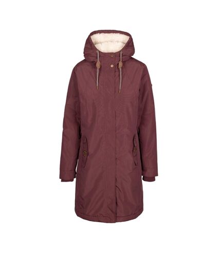 Womens/ladies reminder tp50 waterproof jacket mulberry Trespass