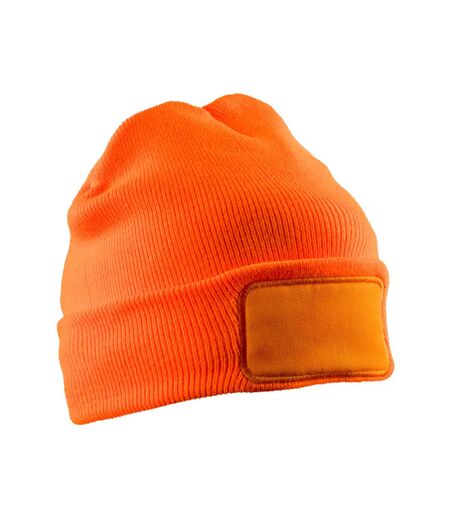 Bonnet Printers Orange Fluo Result Genuine Recycled