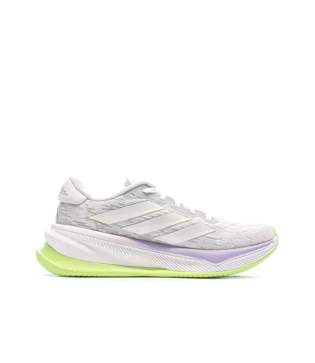 Chaussures de running blanches/jaunes femme adidas supernova-2