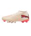 Mens Future 9 Match Firm Ground Football Boots Almond Red Puma-3