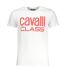 T-shirt Motif/style Vif Homme Blanc Cavalli Class-1
