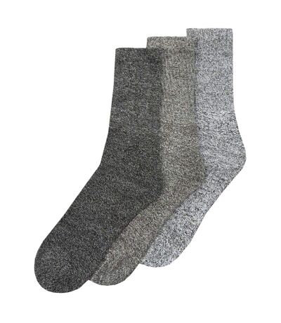 Pro-Tonic Mens Cotton Boot Socks (Pack Of 3) () - UTUT1545