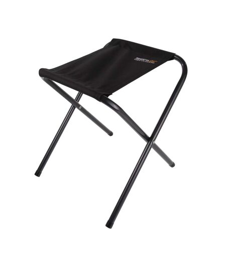 Regatta Great Outdoors Marcos Camping Stool (Black/Seal Grey) (One Size) - UTRG1804