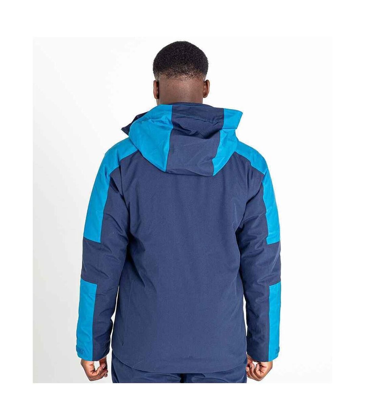 Dare 2B Mens Emulate Waterproof Ski Jacket (Dark Methyl Blue/Nightfall Navy)