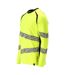 T-shirt Manches Longues Accelerate Multisafe Homme Jaune Fluo Bleu Marine Foncé Mascot-3