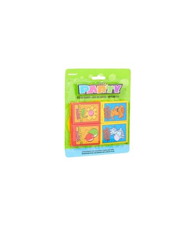 Unique Party Card Game (Pack of 4) (Multicolored) (One Size) - UTSG32929