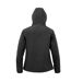 Womens/ladies 3 Layer Printable Soft Shell Jacket Black Result Recycled-3